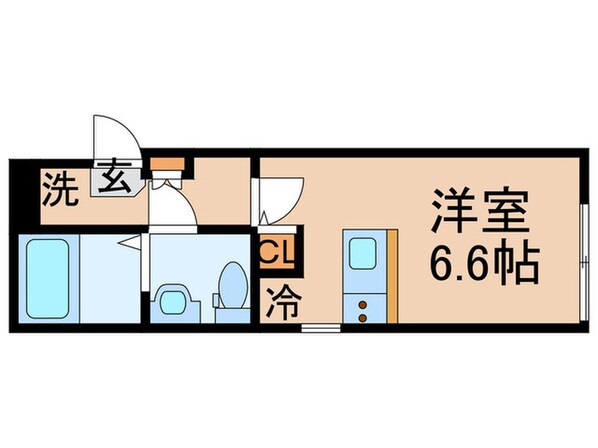 GRANBLUE五反野の物件間取画像